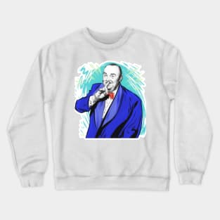 Paul Whiteman - An illustration by Paul Cemmick Crewneck Sweatshirt